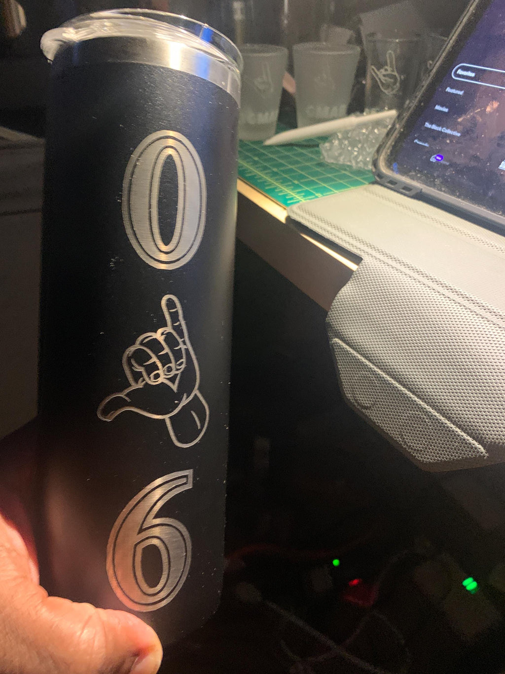 Alpha Skinny Tumbler