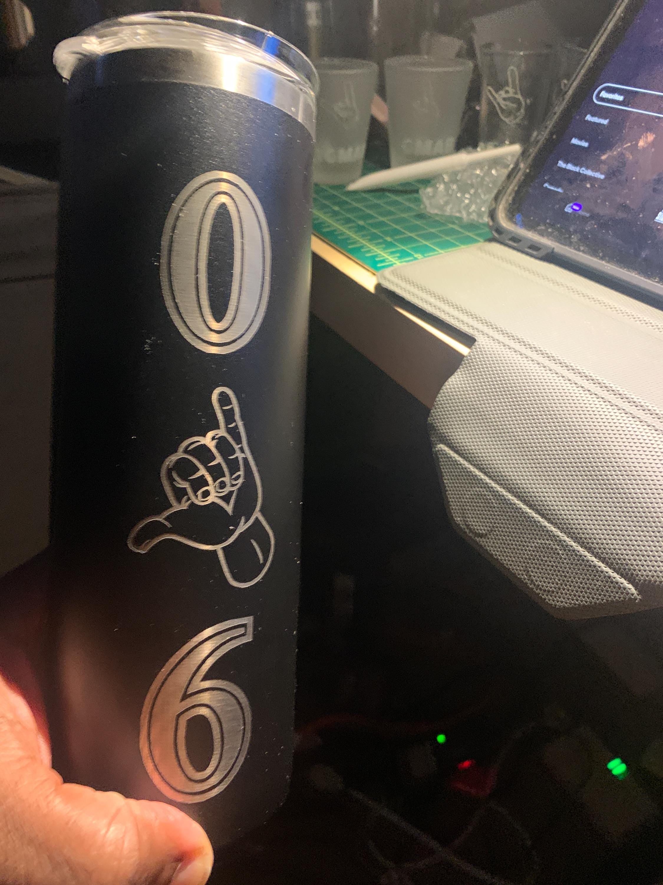 Alpha Skinny Tumbler