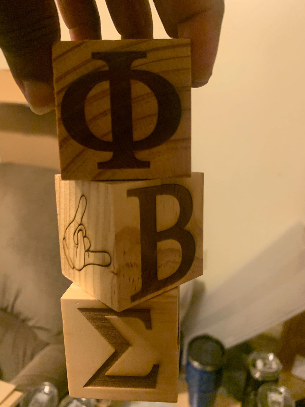 Wood Cubes