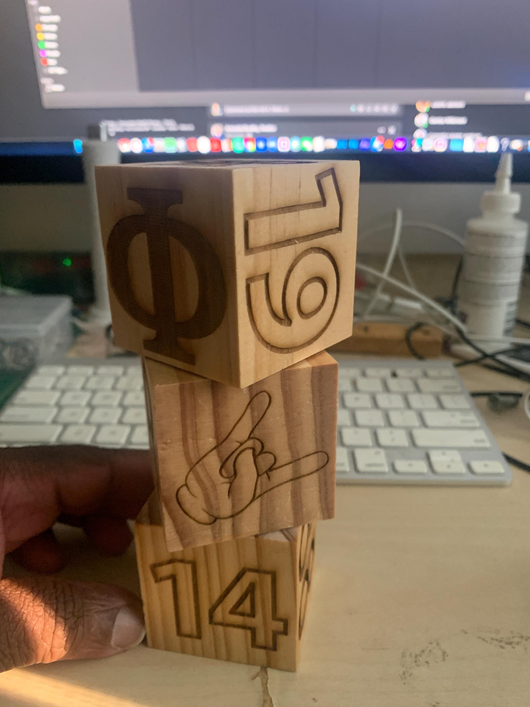 Wood Cubes