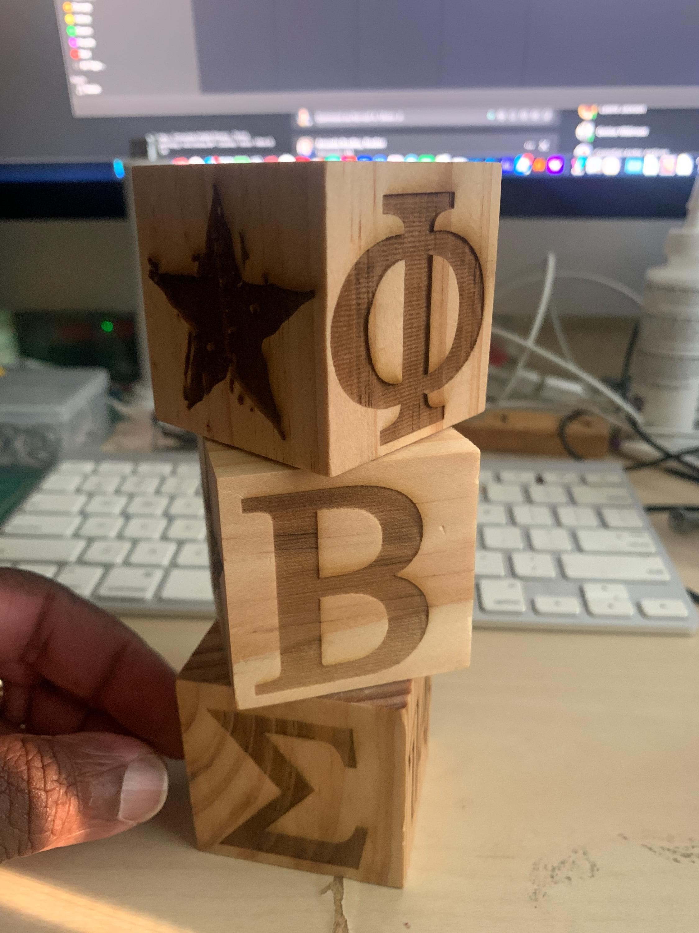 Wood Cubes