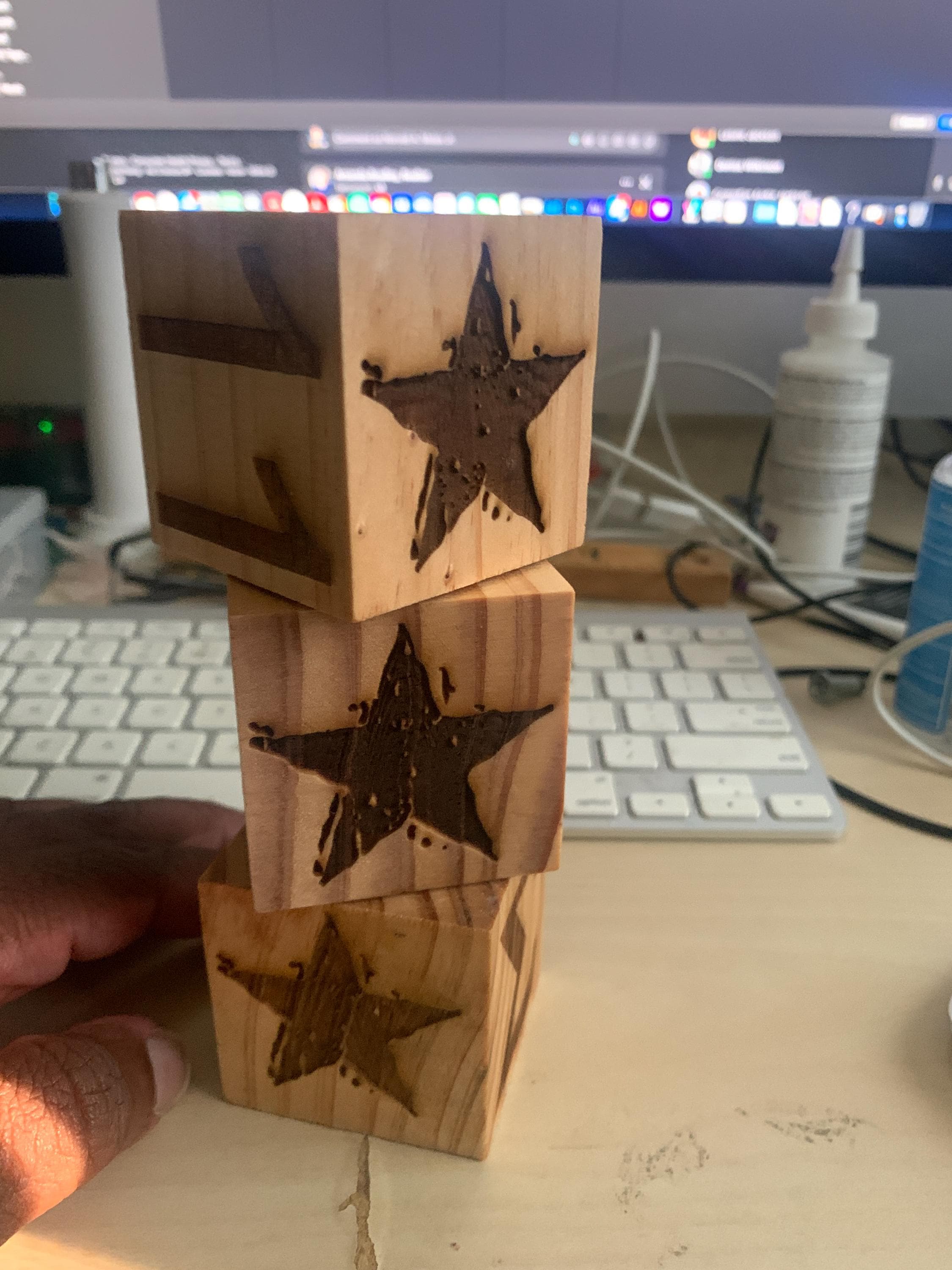 Wood Cubes