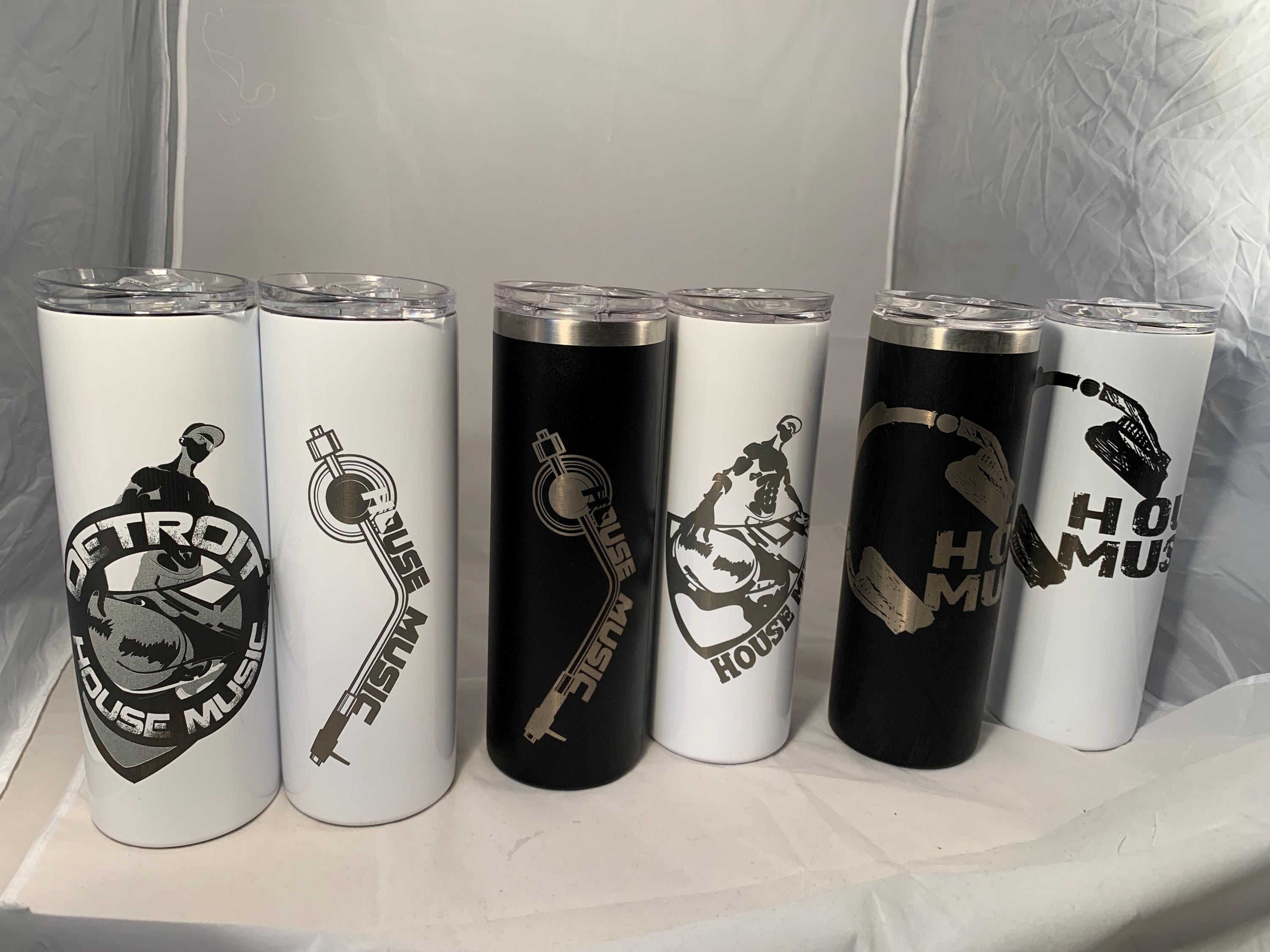 House Music - tumblers (27 dollars a piece not as a group)