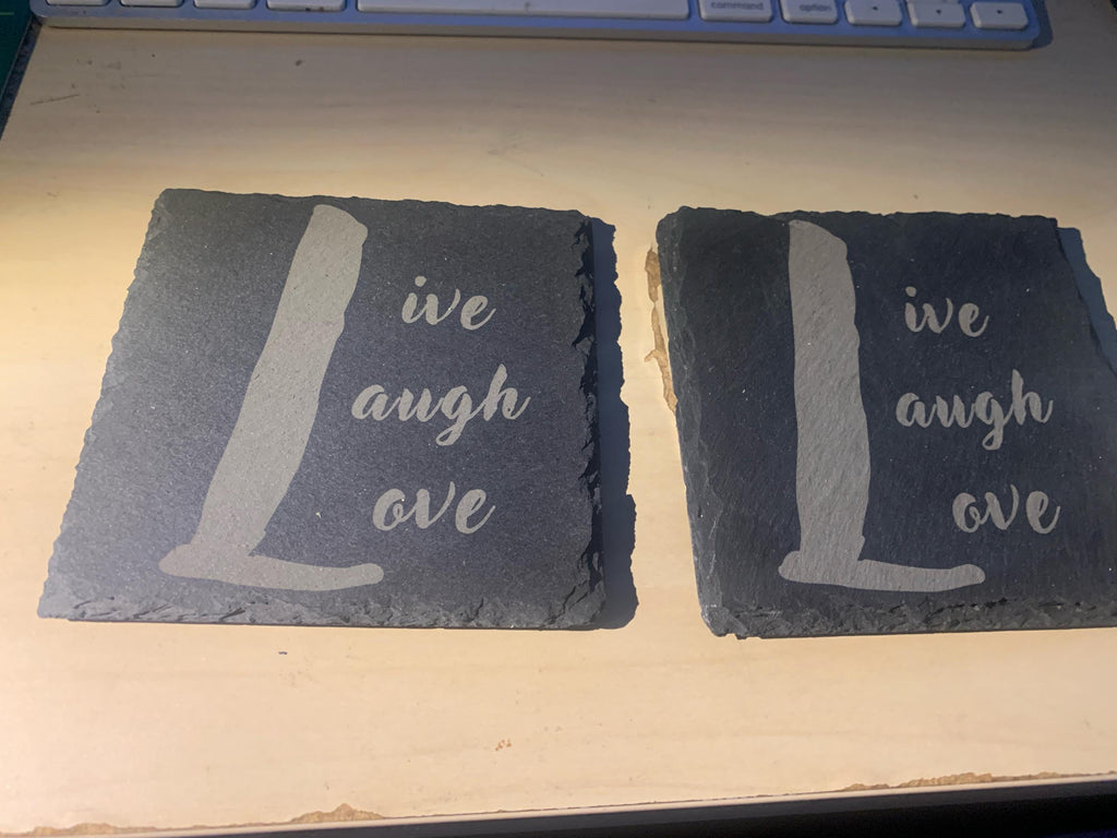 Slate Coaster Designs