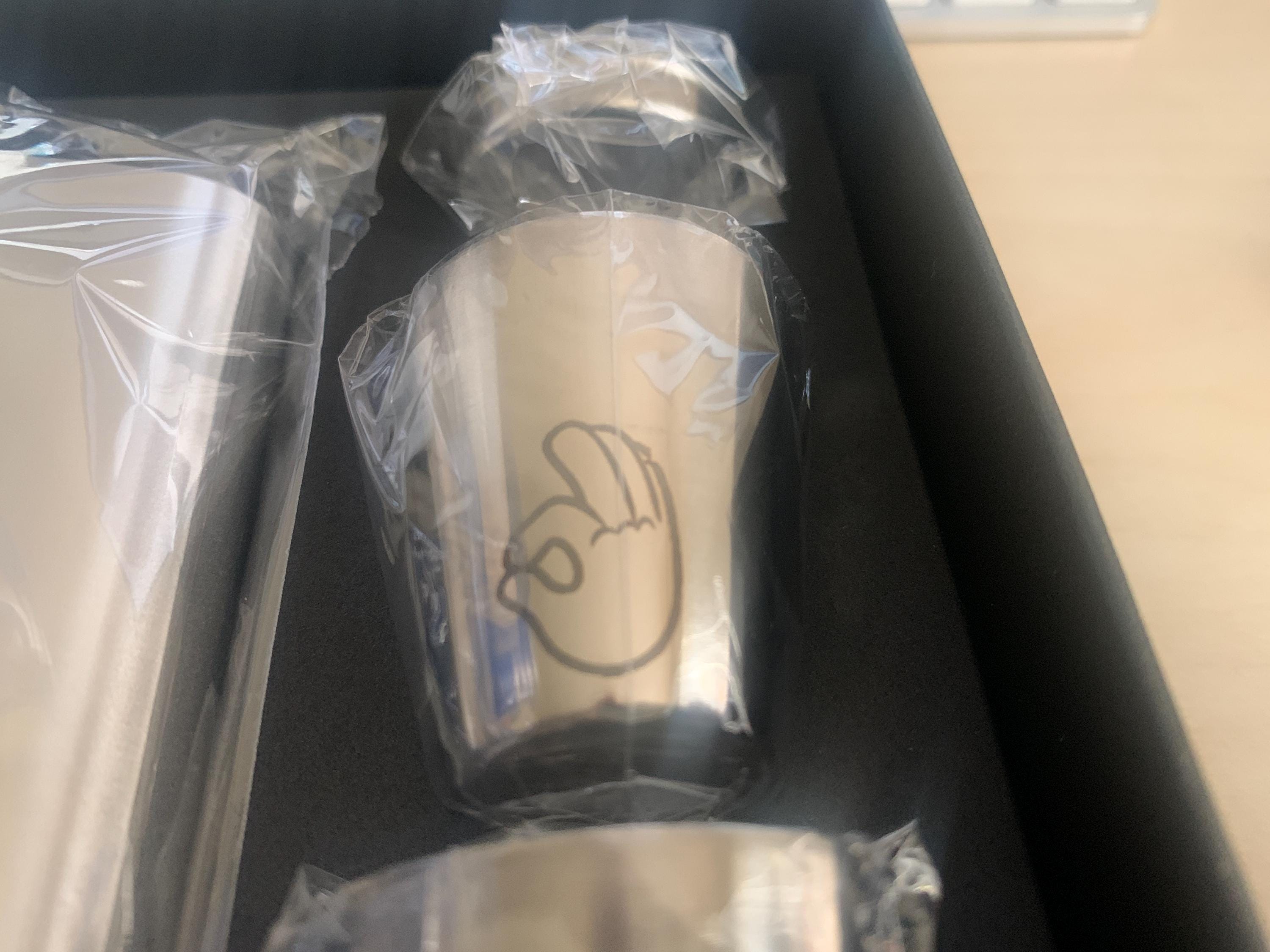 Kappa Flask Set with Shot cups