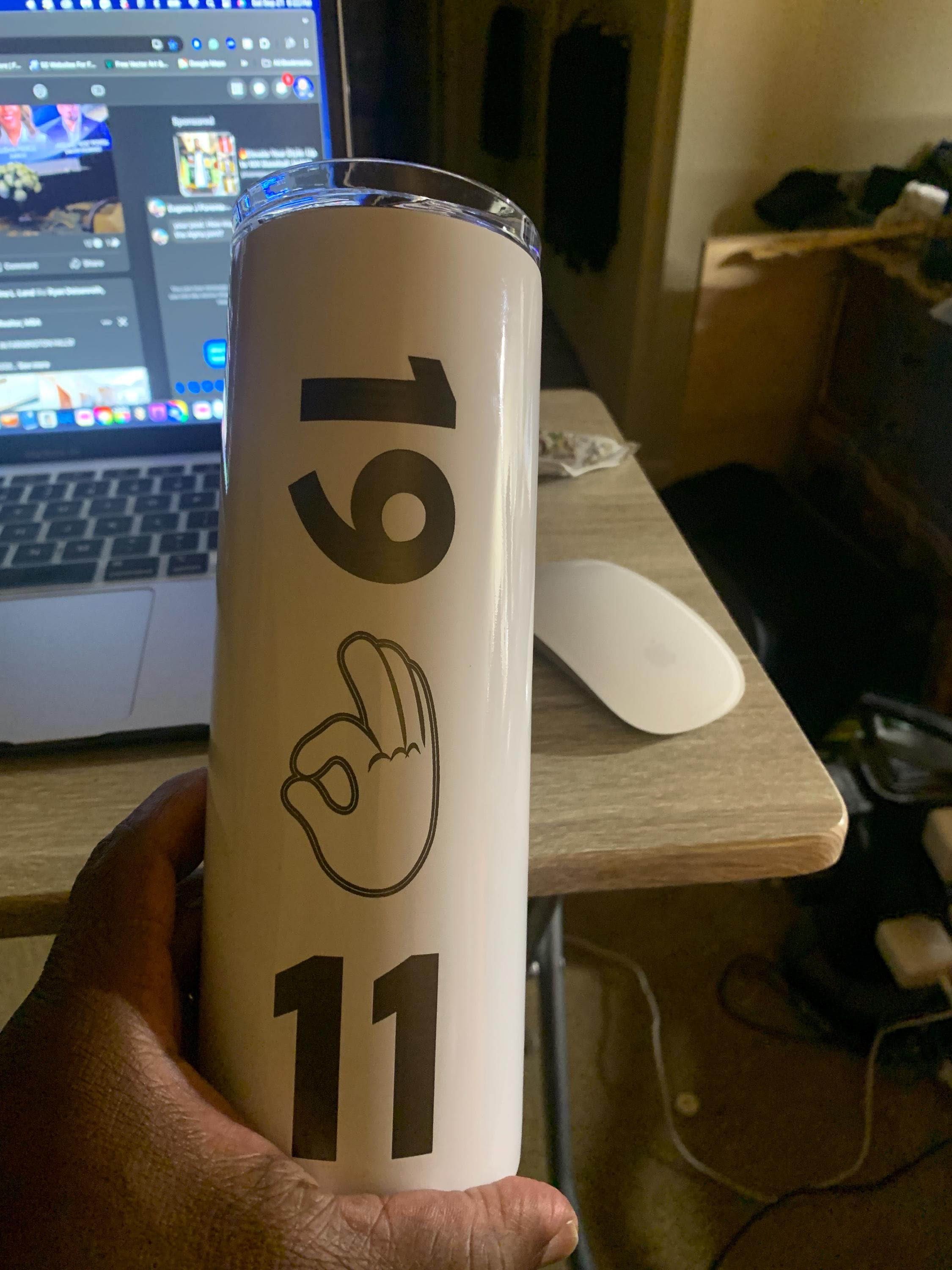 Kappa Skinny Tumbler Red Or White