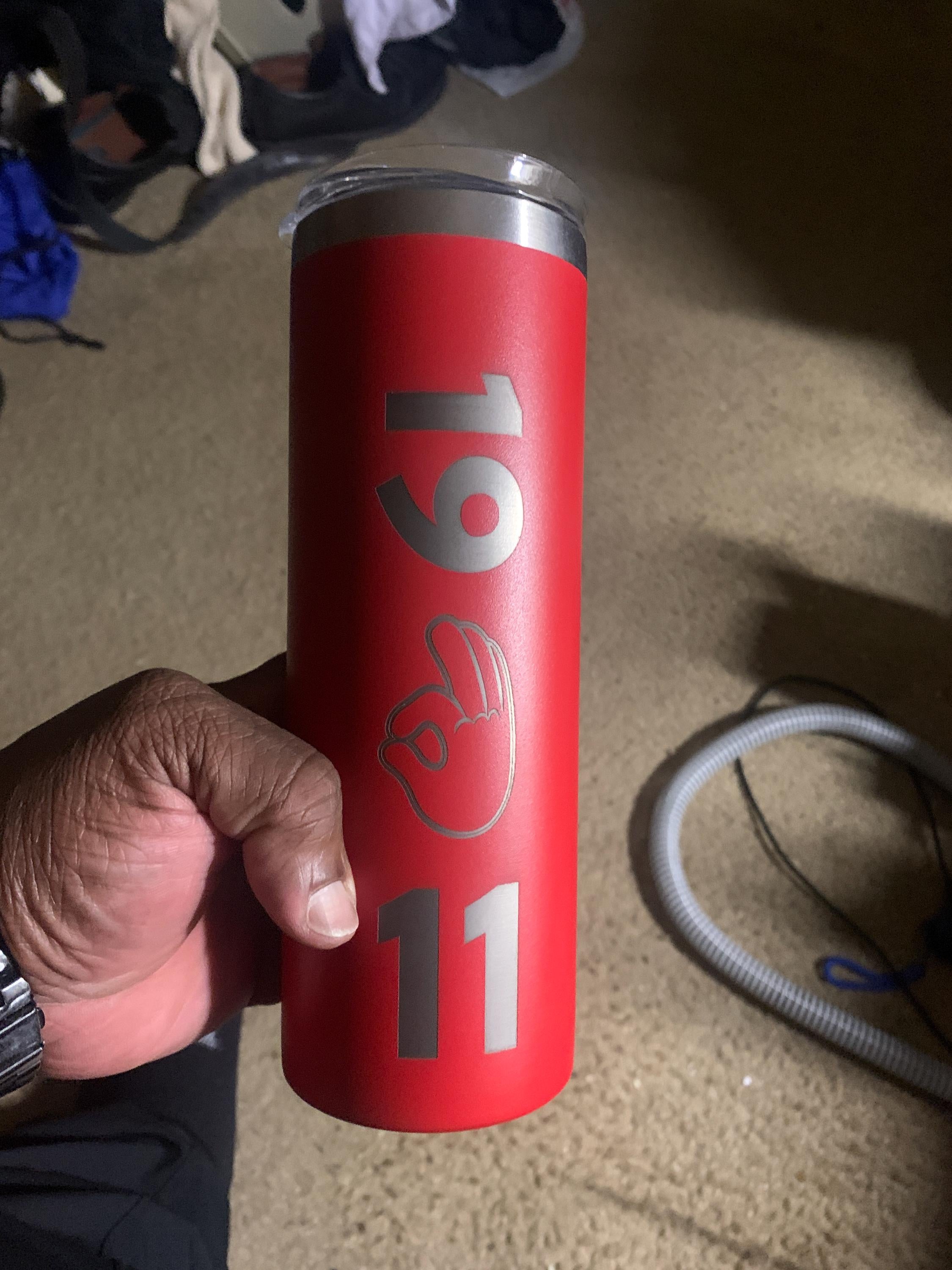 Kappa Skinny Tumbler Red Or White