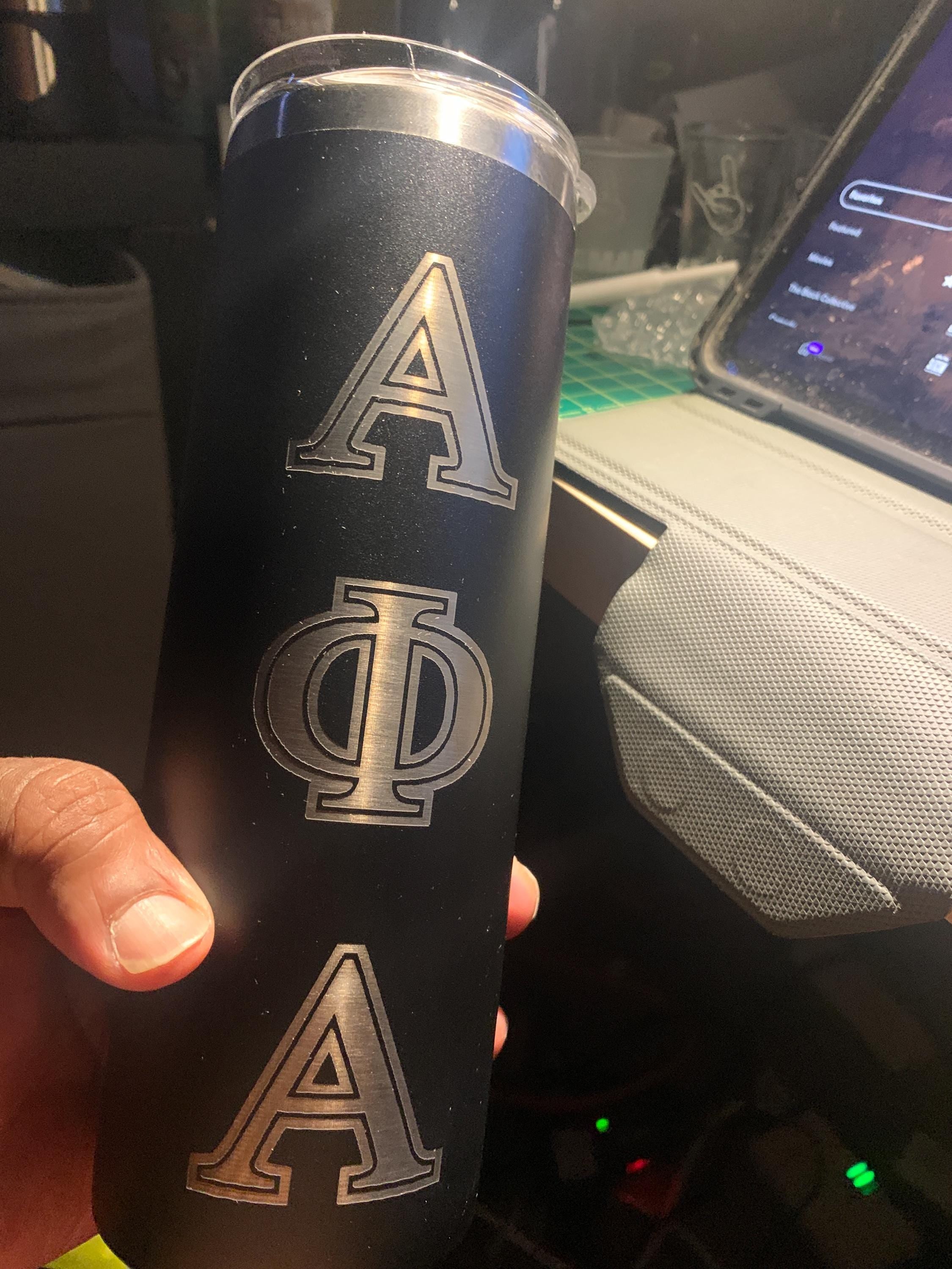 Alpha Skinny Tumbler
