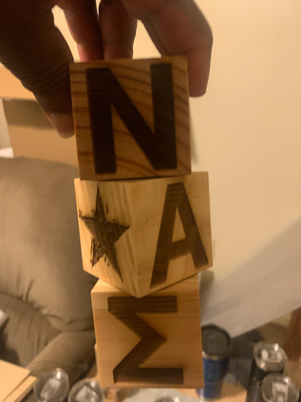 Wood Cubes