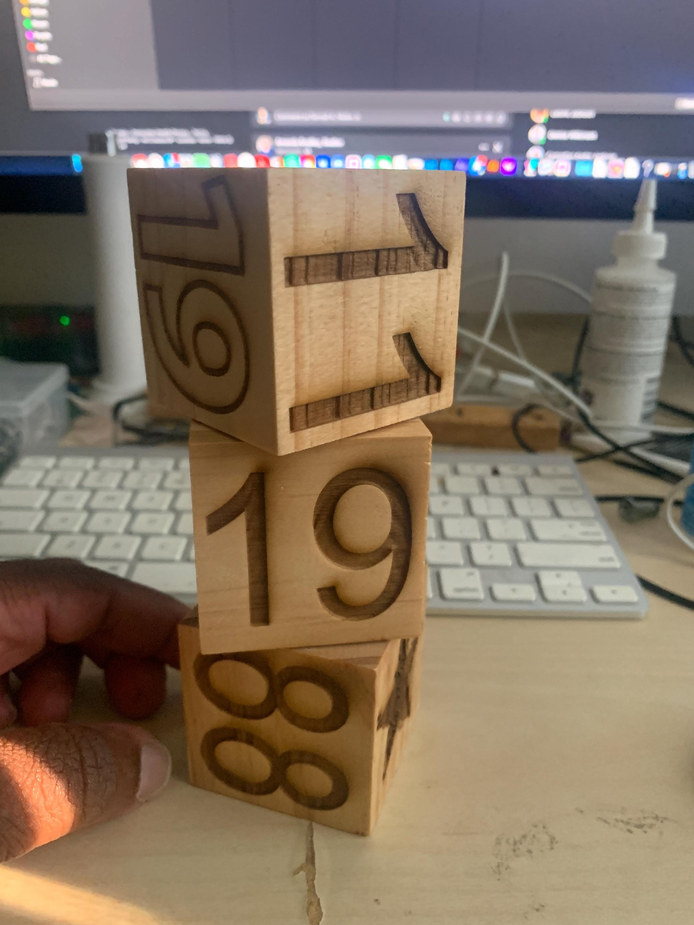 Wood Cubes
