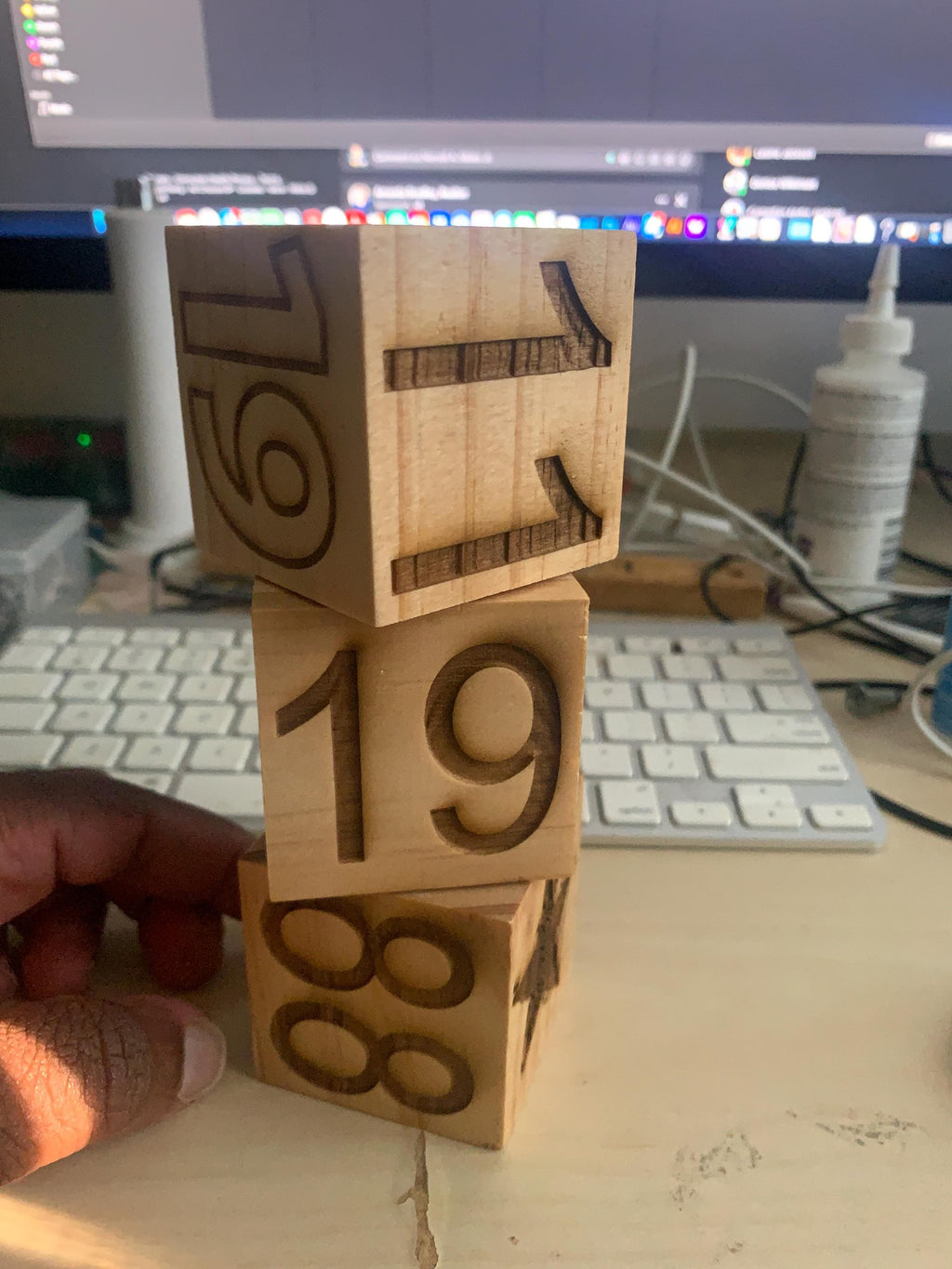 Wood Cubes