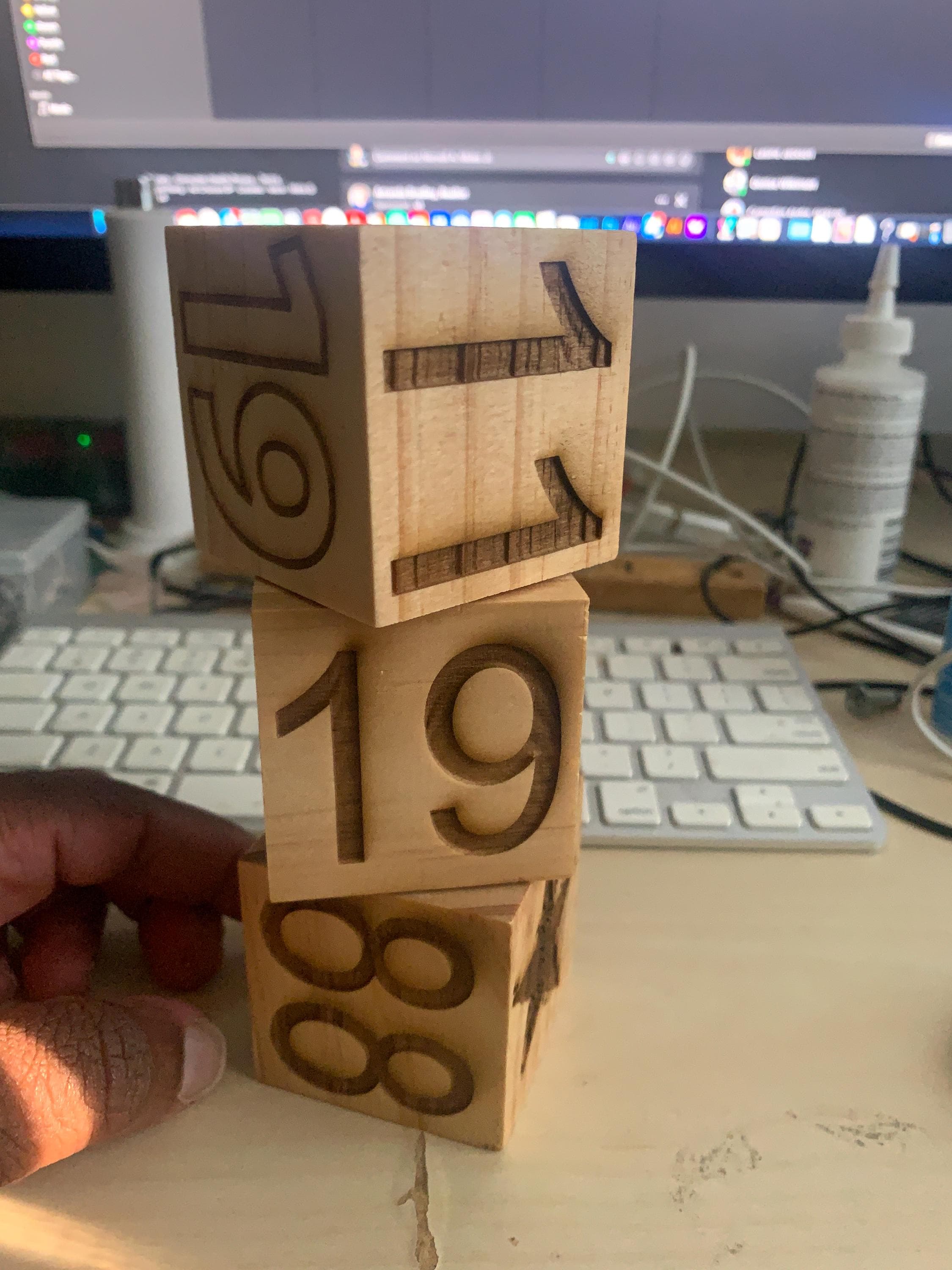 Wood Cubes