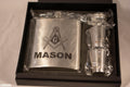 Mason Flask and Cups Set