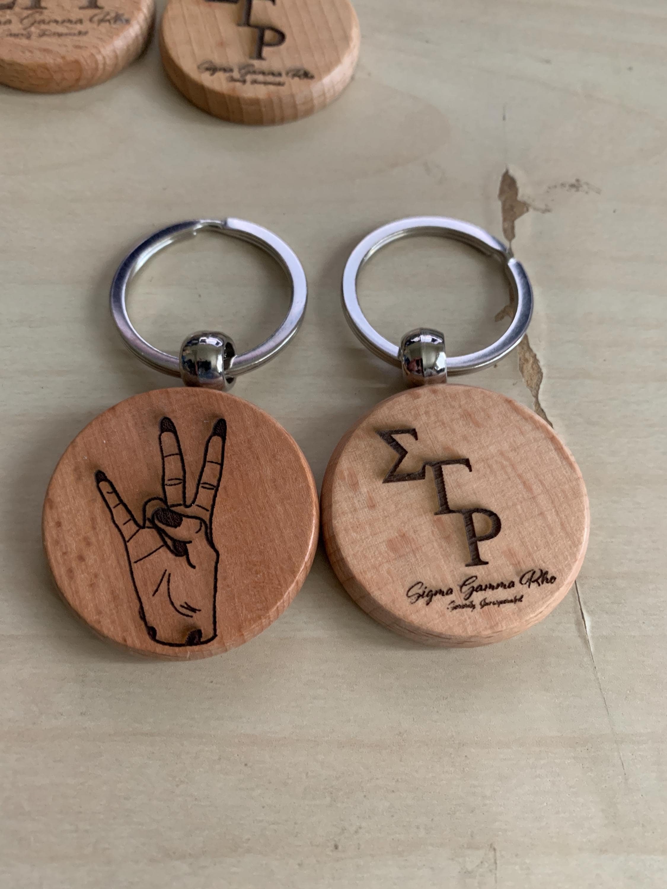 Sigma Gamma Rho Key Chains