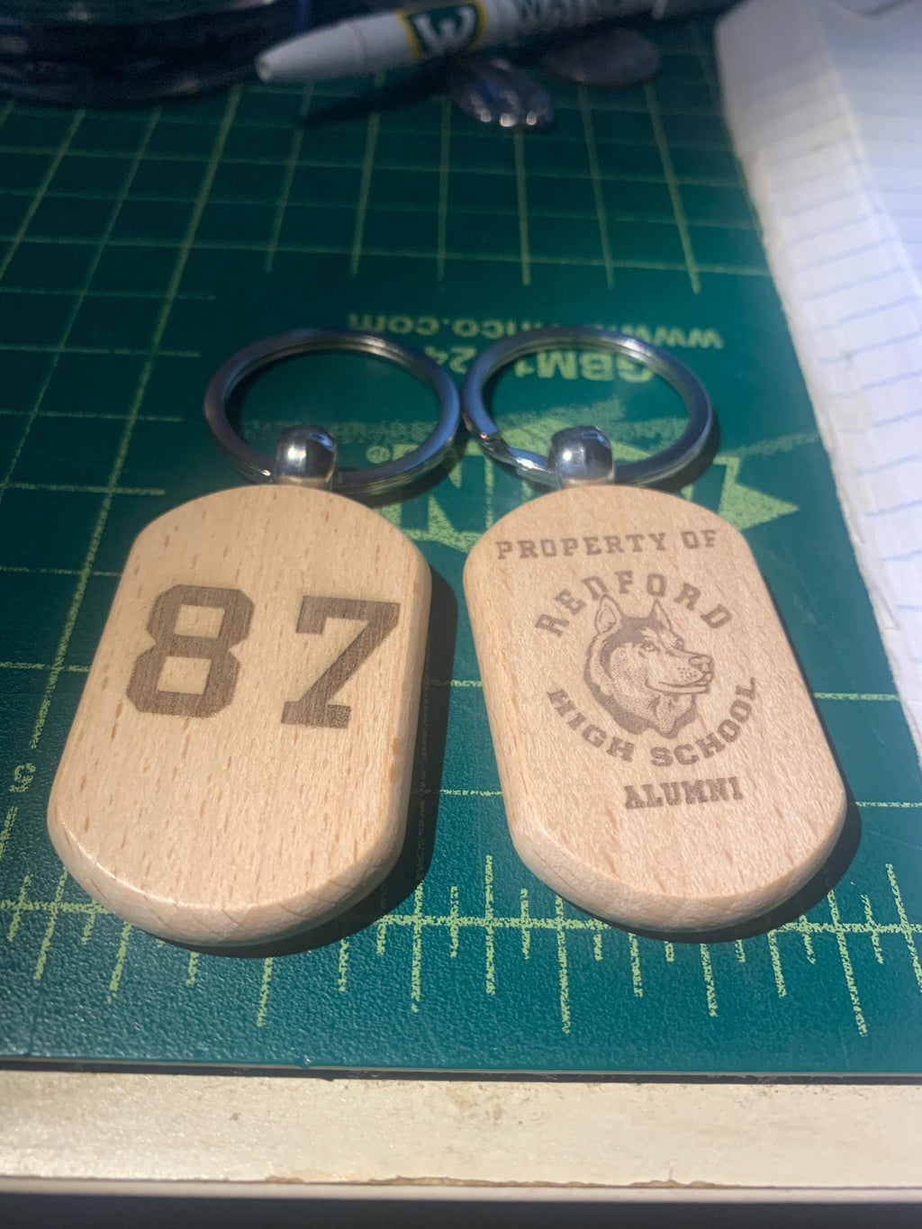Redford High Keychain