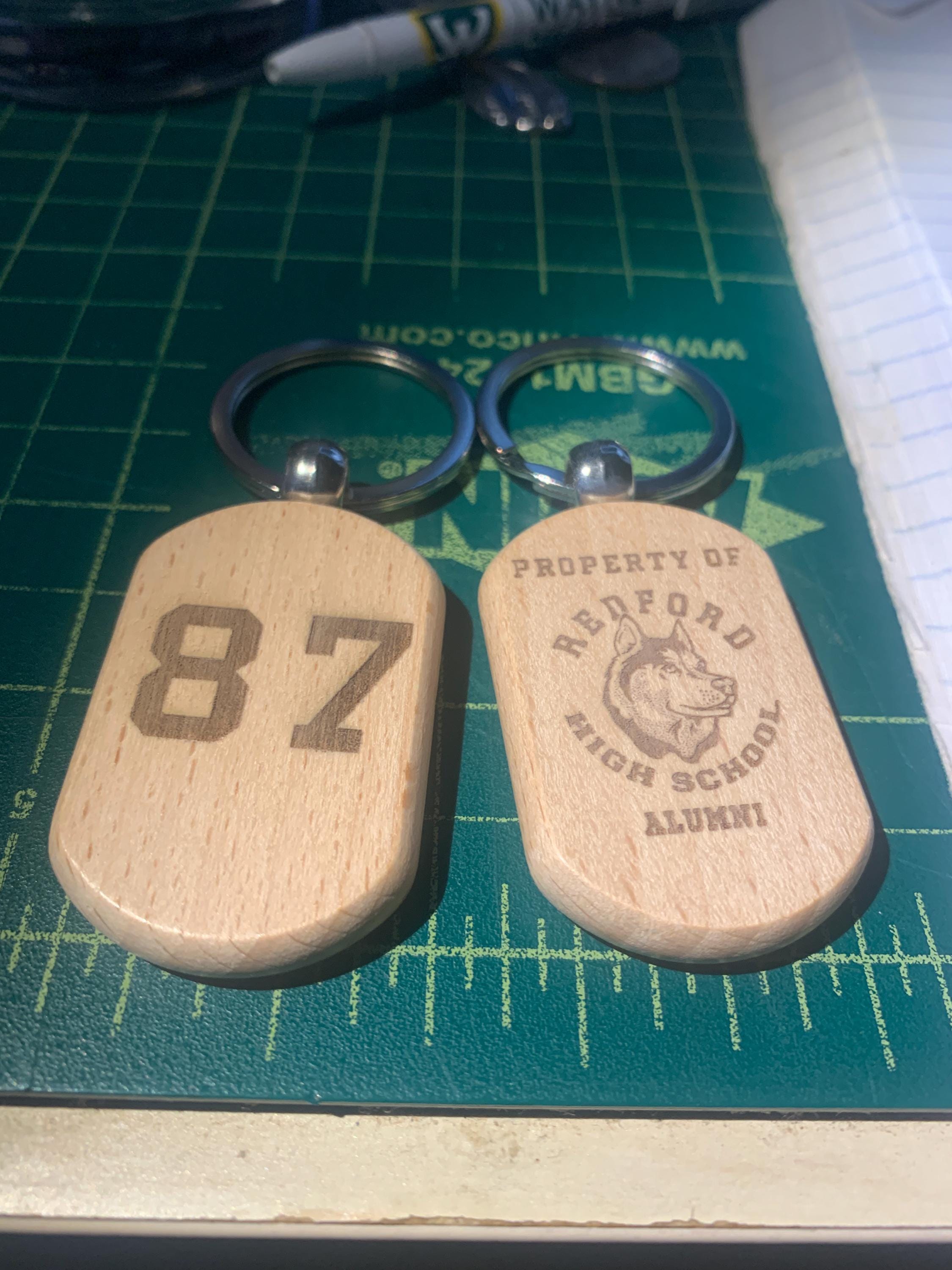 Redford High Keychain