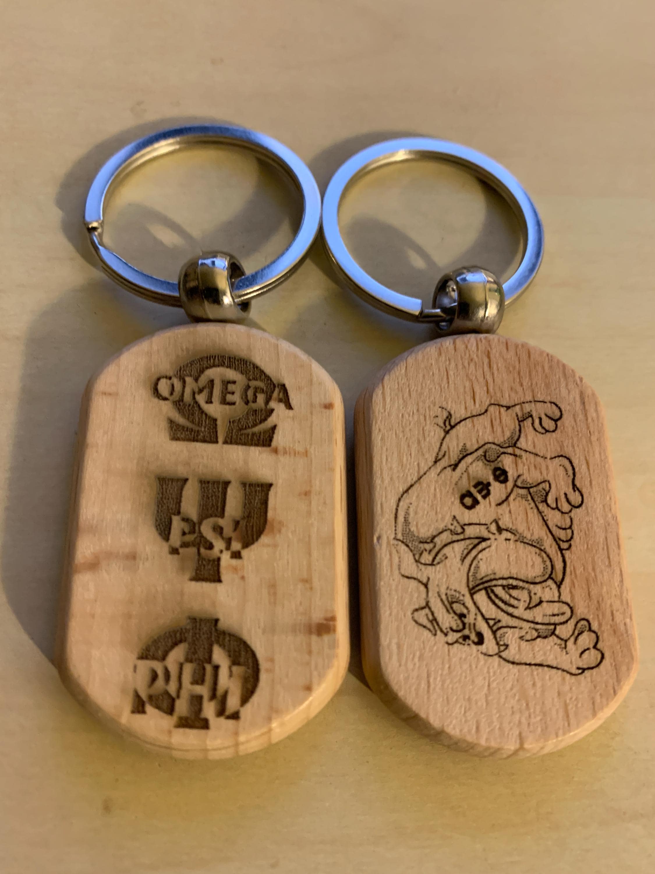 Omega Key Chain