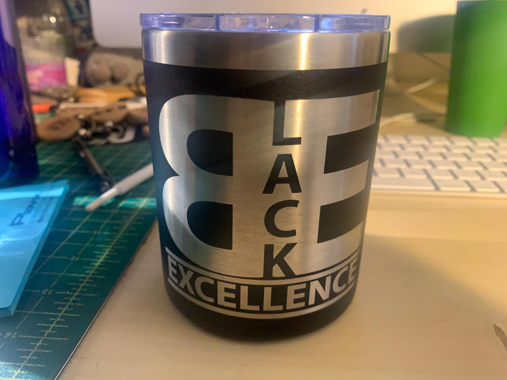 Black Excellence Stainless Steel Coffee Cup