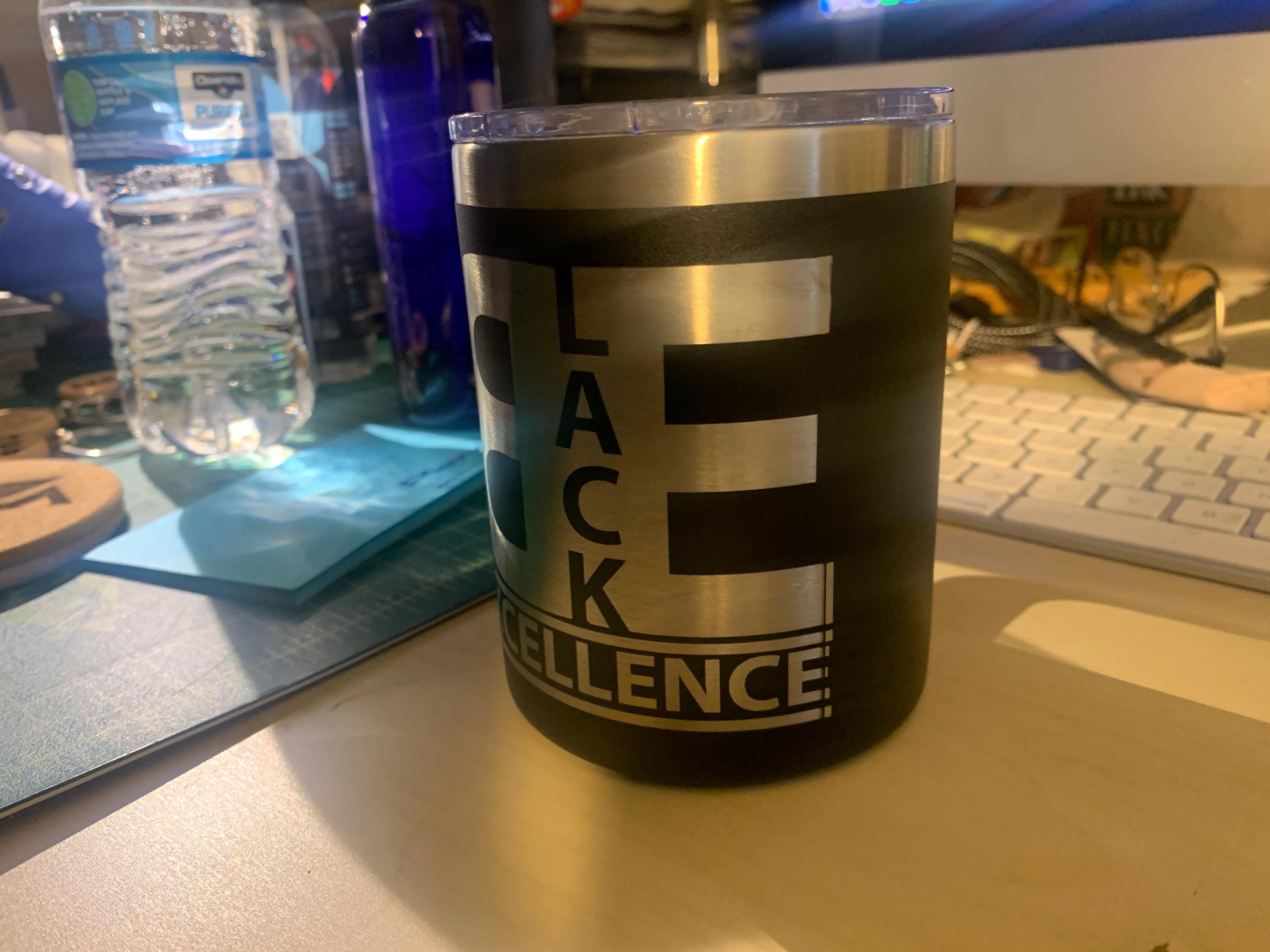 Black Excellence Stainless Steel Coffee Cup