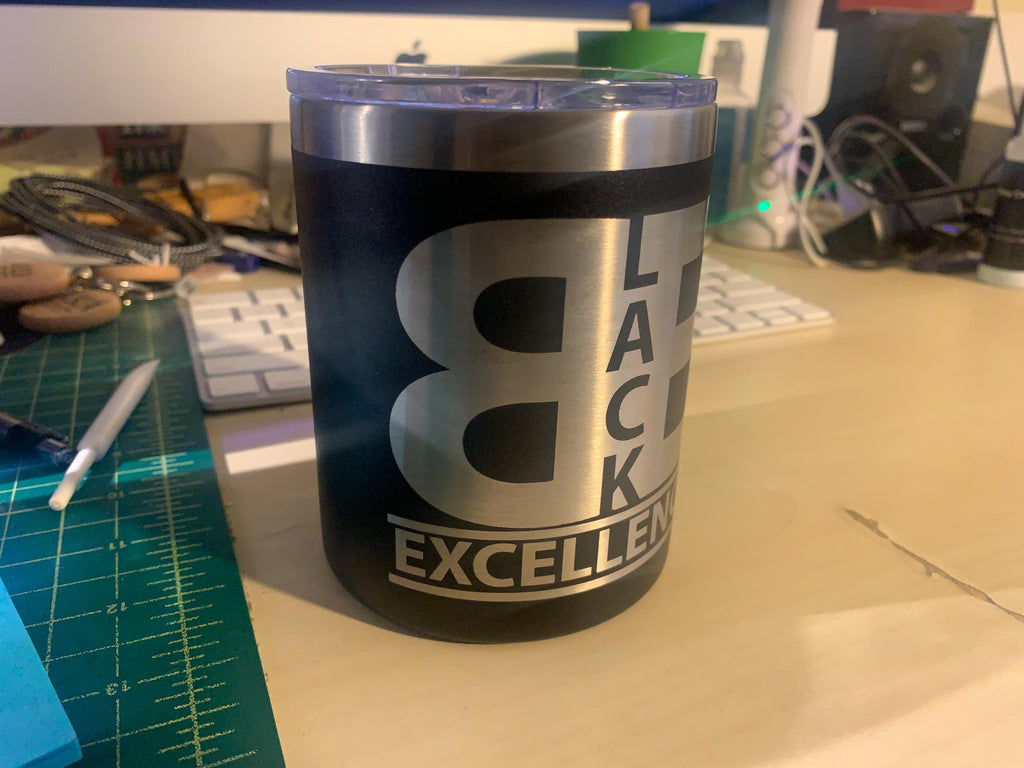 Black Excellence Stainless Steel Coffee Cup