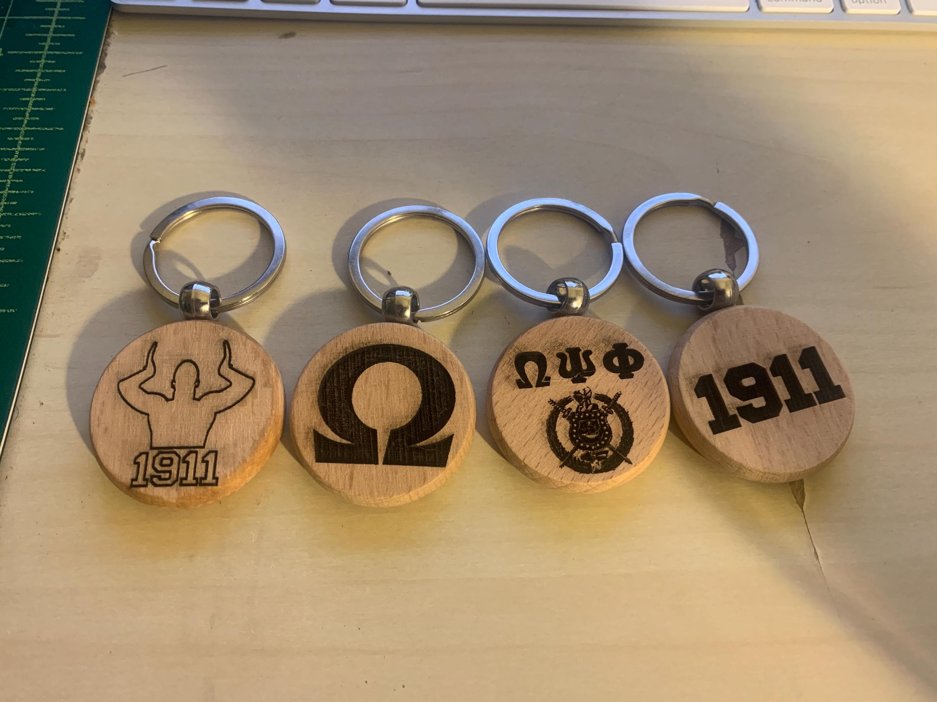 Omega Key Chain