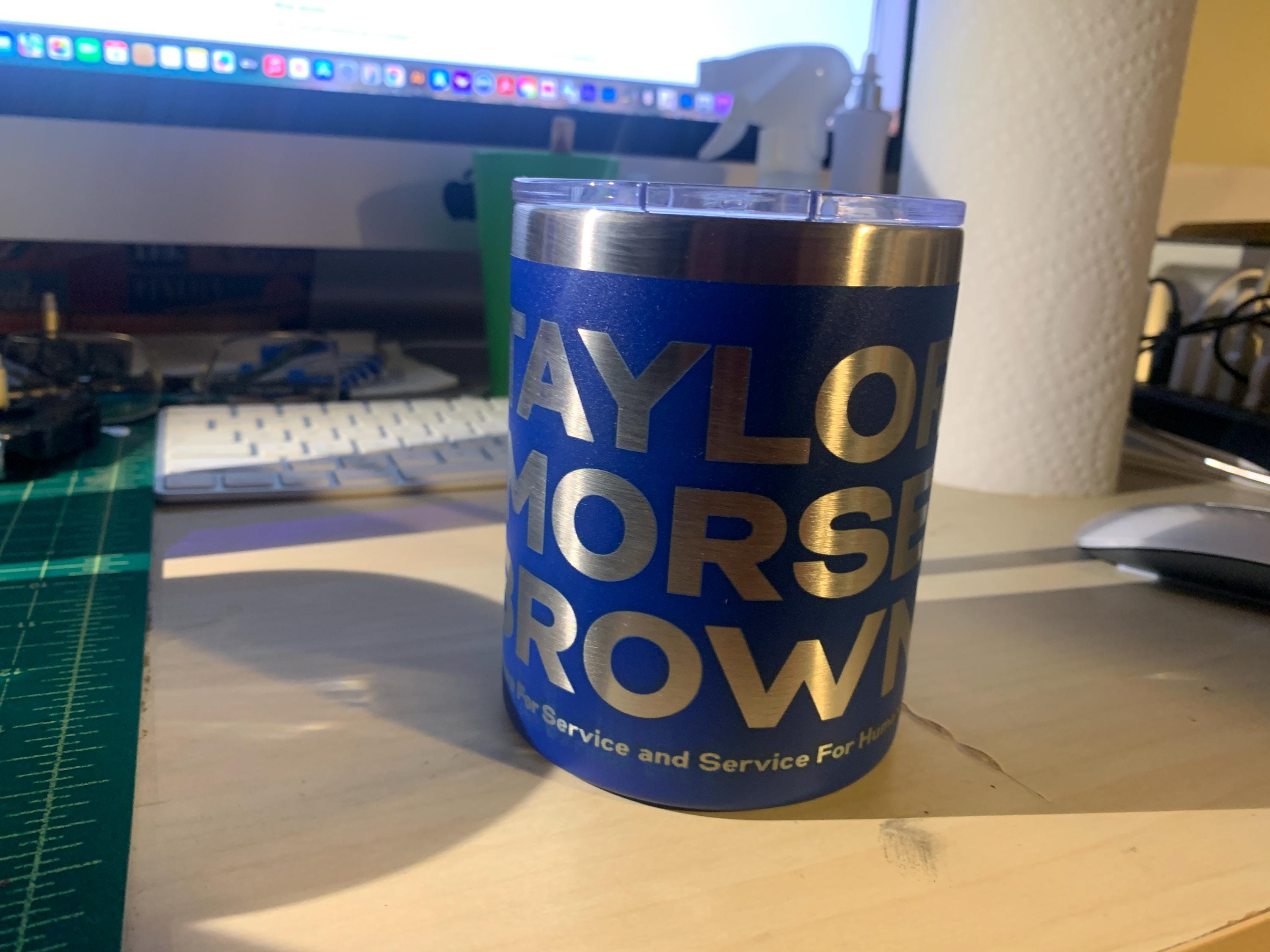 PBS Founders Stainless Steel Coffee Cup 1