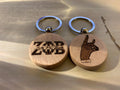 Zeta Split Key Chain