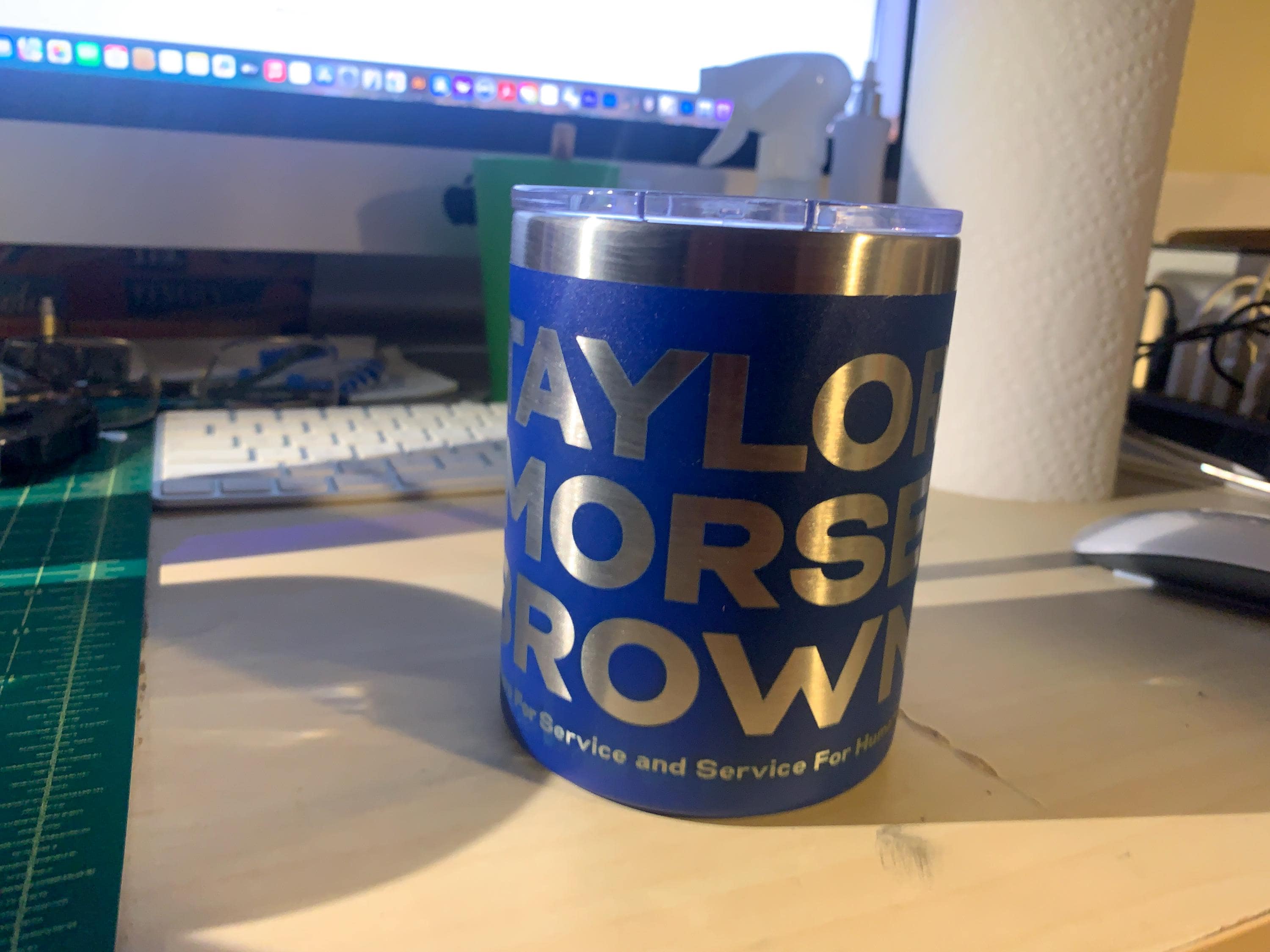 PBS Founders Stainless Steel Coffee Cup 1