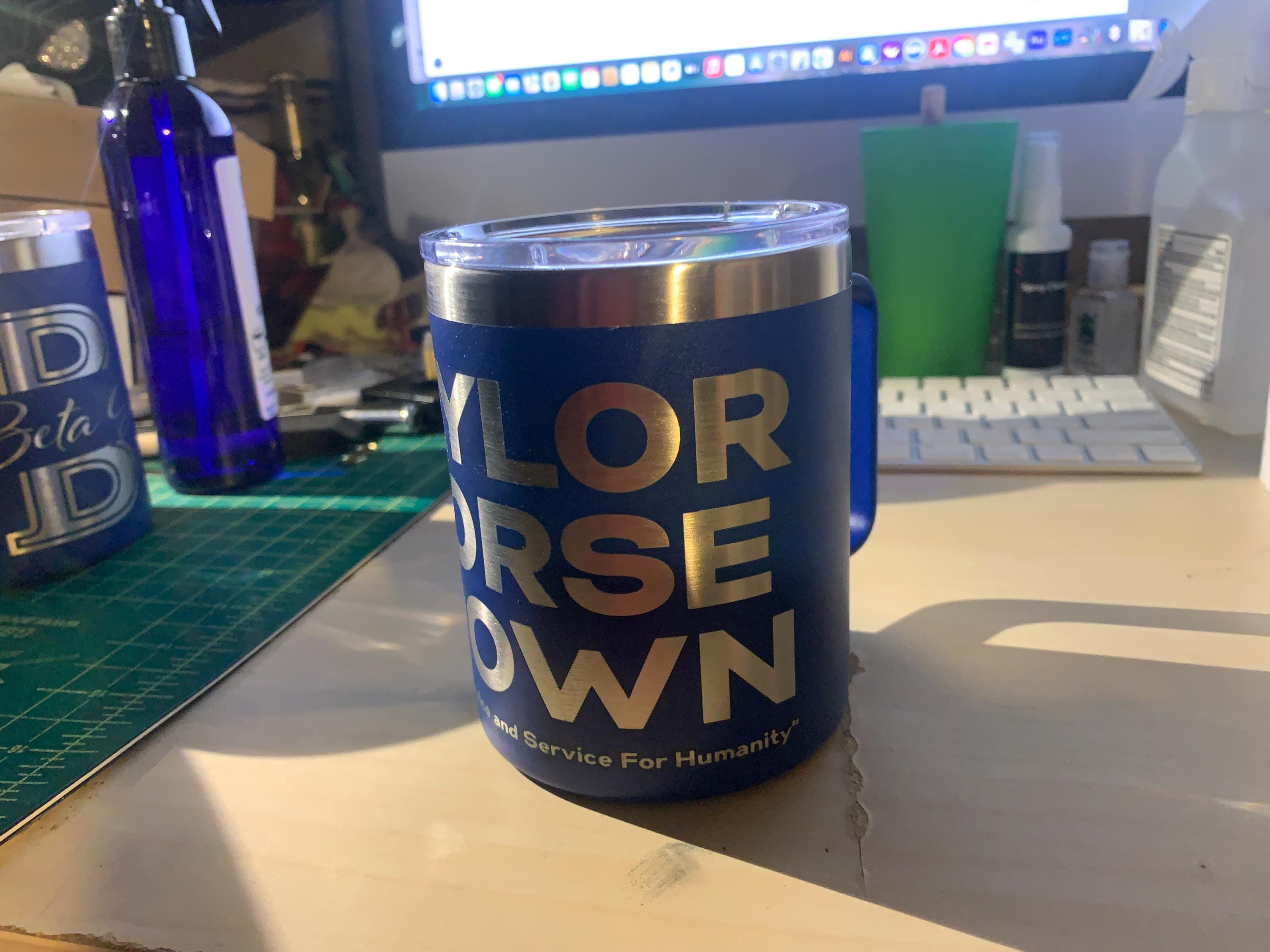 PBS Founders Stainless Steel Coffee Cup 1