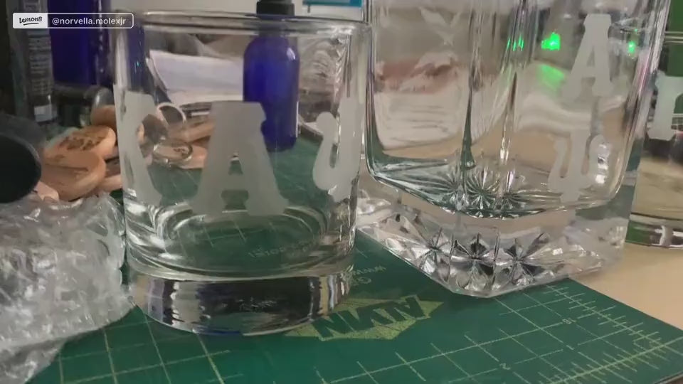 Kappa Whisky Decantor And 2 Whisky Glasses