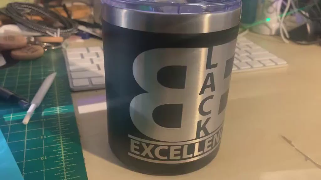 Black Excellence Stainless Steel Coffee Cup