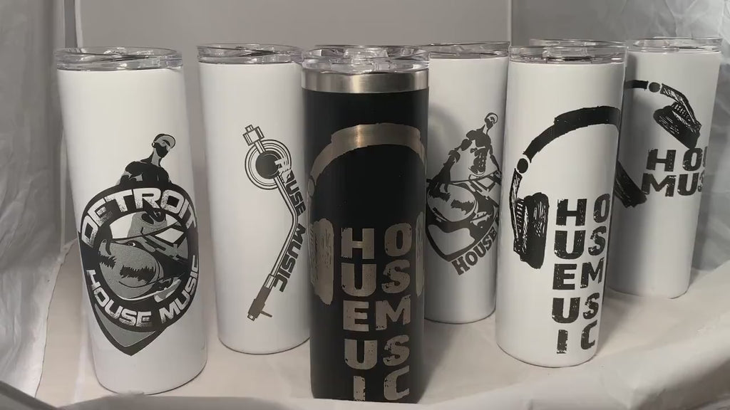 House Music - tumblers (27 dollars a piece not as a group)