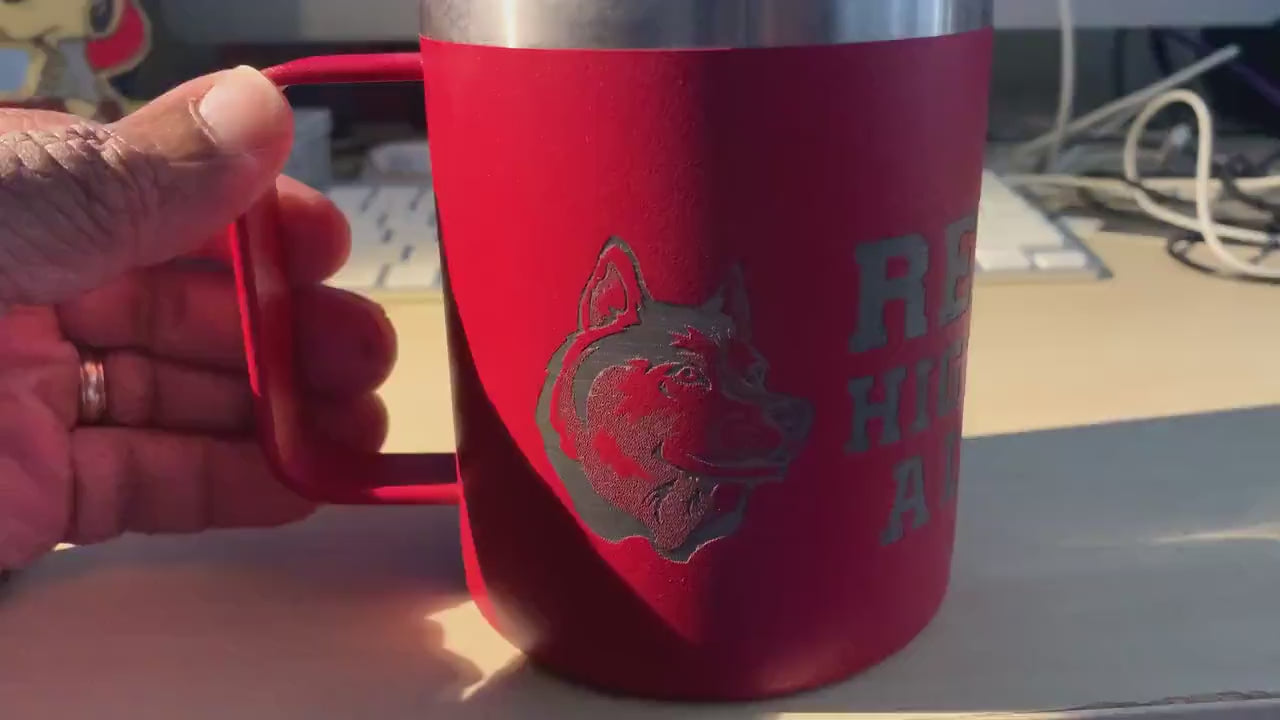 Redford High School Stainless Steel Coffee Cup