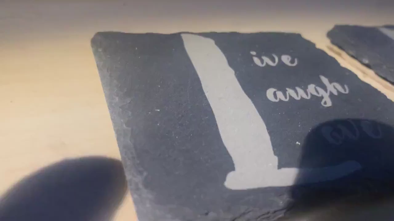 Slate Coaster Designs